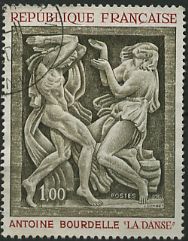 La danse, 1912 d'Antoine Bourdelle