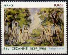 Les baigneuses 1839-1906 de Paul Cézanne